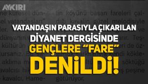 Diyanet'in dergisinde gençlere 