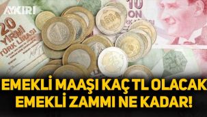 Emekli zammı ne kadar olacak? Emekli maaşı kaç lira olacak? SSK, Bağkur, memur emeklisi maaş zammı kaç TL? 2021 emekli zammı