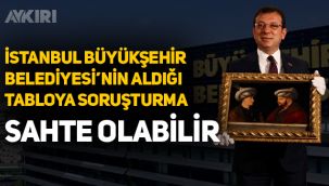 Fatih Sultan Mehmet portresine 'sahte' soruşturması