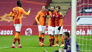 Galatasaray, Göztepe'yi evinde 3-1 mağlup etti