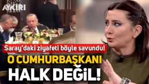 HaberTürk yazarı Yılman, Saray'daki sazlı sözlü ziyafeti böyle savundu: O Cumhurbaşkanı, halk değil!