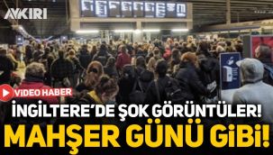 İngiltere'de şok görüntüler: Koronavirüs mutasyona uğradı, halk Londra'dan kaçmak için terminallere akın etti