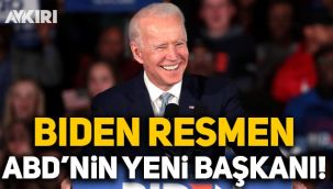 Joe Biden, resmen ABD başkanı seçildi!
