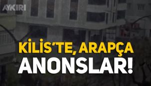 Kilis'te Arapça anonslar