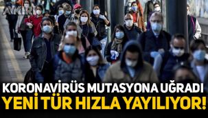 Koronavirüs mutasyona uğradı yeni tür hızla yayılıyor!