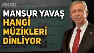 Mansur Yavaş müzik listesini paylaştı