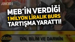 MEB bütçesinden verilen 1 milyonluk burs tartışma yarattı!