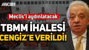 Mega projeler gibi TBMM ihalesi de Cengiz'e verildi!
