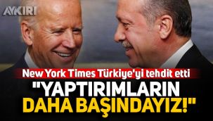 New York Times Türkiye'yi tehdit etti: 