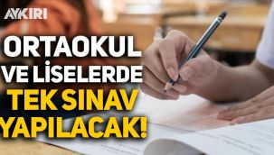 Okullarda sınav yapılacak mı? Ortaokul ve lisede sınavlar nasıl olacak?