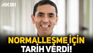 Prof. Dr. Uğur Şahin, normalleşme için tarih verdi!