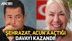 Şehrazat, Acun Medya ve TV8'e açtığı davayı kazandı
