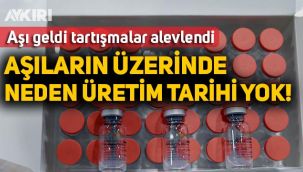 Sinovac aşısının tarihleri neden kutuların üzerinde yazmıyor, CHP'li vekilden şok iddialar!