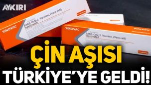 Çin aşısı Türkiye'ye geldi! Uçak İstanbul Havalimanı'na indi