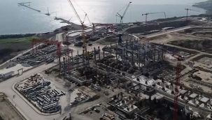 Termik Santral inşaatından denize düşen işçi hayatını kaybetti