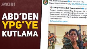 ABD ordusundan YPG'ye kutlama