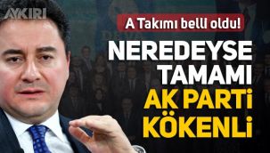 Ali Babacan'ın başkanlık divanında yer alacak isimler belli oldu
