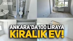 Ankara Büyükşehir Belediyesi ihtiyaç sahiplerine 100 liradan konut kiralayacak