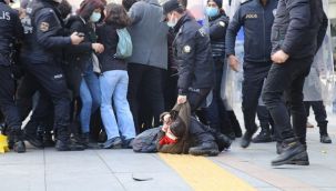 Ankara’da rektör atamasını protesto eden gruba sert müdahale