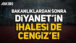 Bakanlıklardan sonra Diyanet'in de aydınlatma ihalesini Cengiz aldı!