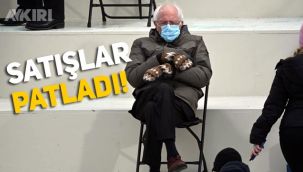 Bernie Sanders'in viral olan görüntüsü mont firması ve eldiveni diken öğretmeni ihya etti, siparişlere yetişilemiyor
