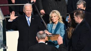 Biden, yemin ederek ABD'nin yeni başkanı oldu!