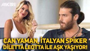 Can Yaman, İtalyan spor spikeri Diletta Leotta ile görüntülendi