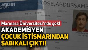 Çocuk istismarından sabıkalı kişi üniversitede akademisyen çıktı