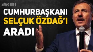 Cumhurbaşkanı Erdoğan, Selçuk Özdağ'ı aradı