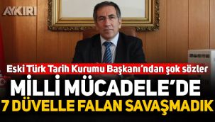 Eski Türk Tarih Kurumu Başkanı'ndan şok sözler!