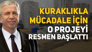 Mansur Yavaş'tan tarihi adım: Su israfına karşı parklarda yağmur suları depolanacak