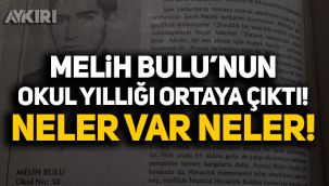 Melih Bulu'nun okul yıllığı ortaya çıktı! Neler var neler...