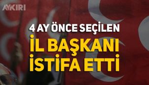 MHP Denizli İl Başkanı Cafer Birtürk görevden alınmamak yerine İstifa Etti