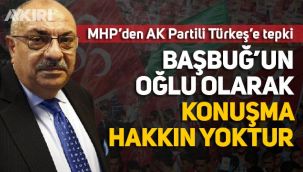 MHP'li Birol Gür'den, AK Partili Tuğrul Türkeş'e tepki: 