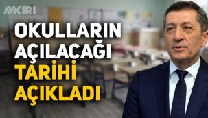 Milli Eğitim Bakanı Ziya Selçuk açıkladı, Okullar ne zaman açılıyor, 15 Şubat'ta okullar açıklacak mı?