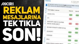 Reklam mesajları ve aramalarına tek tıkla son! İleti Yönetim Sistemi (İYS) açıldı