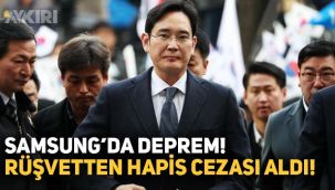Samsung Electronics'de deprem, başkan yardımcısı rüşvetten hapis cezası aldı
