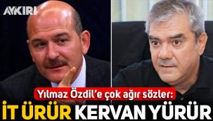Soylu'dan Yılmaz Özdil'e ağır sözler: İt ürür kervan yürür