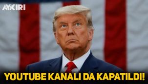 Trump'ın YouTube kanalı da kapatıldı