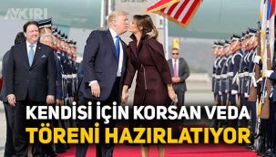 Trump törensiz veda etmek istemiyor, kendisi için özel tören tertipletecek