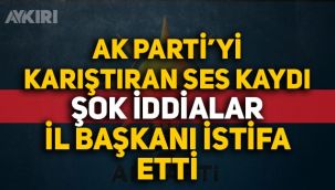 TÜGVA Başkanı ve AK Parti İl Başkanı'nı rüşvetle suçladı, ortalık karıştı, AK Parti Hakkari İl Başkanı istifa etti