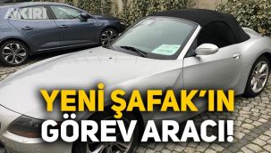 Yandaş gazeteye ait lüks görev aracı sosyal medyada tepki topladı