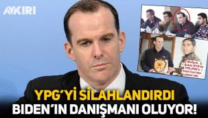 YPG'yi silahlandırdı, Biden'in danışmanı oluyor