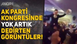 AK Parti'nin Hatay İl kongresinden tartışmalı görüntüler