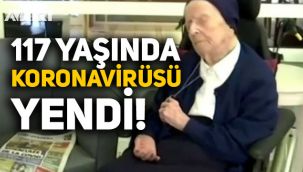 Avrupa'nın en yaşlı insanı olan 117 yaşındaki Lucile Randon koronavirüsü yendi 