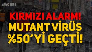 Bir kentte mutant virüs yüzde 50'yi geçti