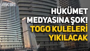 Danıştay, ABB'yi haklı buldu, Sinan Aygün'ün TOGO kuleleri yıkılacak