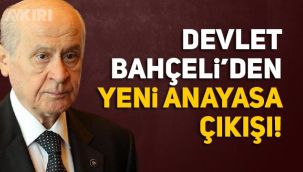 Devlet Bahçeli'den Erdoğan'ın yeni anayasa çağrısına tam destek