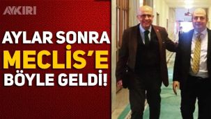 Enis Berberoğlu, aylar sonra Meclis'te 