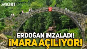 Erdoğan imzaladı: Fırtına Deresi imara açıldı
